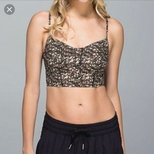 Lululemon limited edition sequin print bra